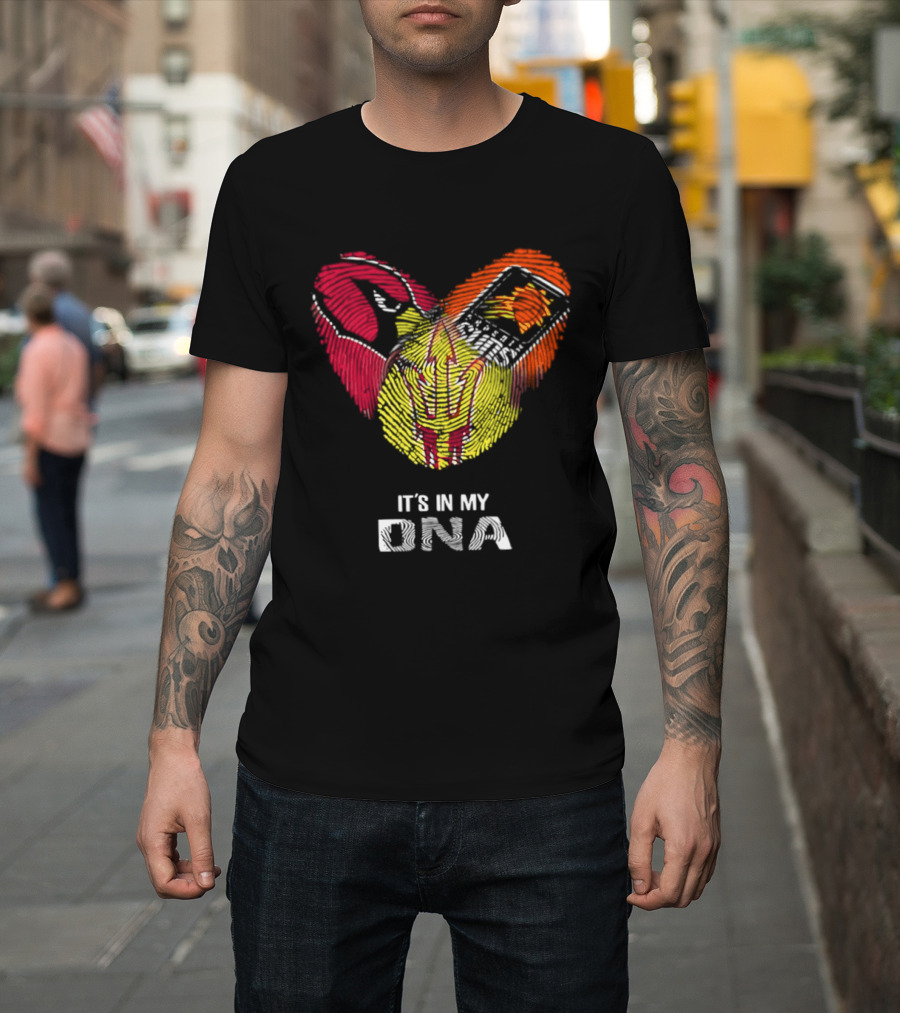 St. Louis Cardinals Phoenix Suns Arizona State Sun Devils It's In My DNA T-Shirt