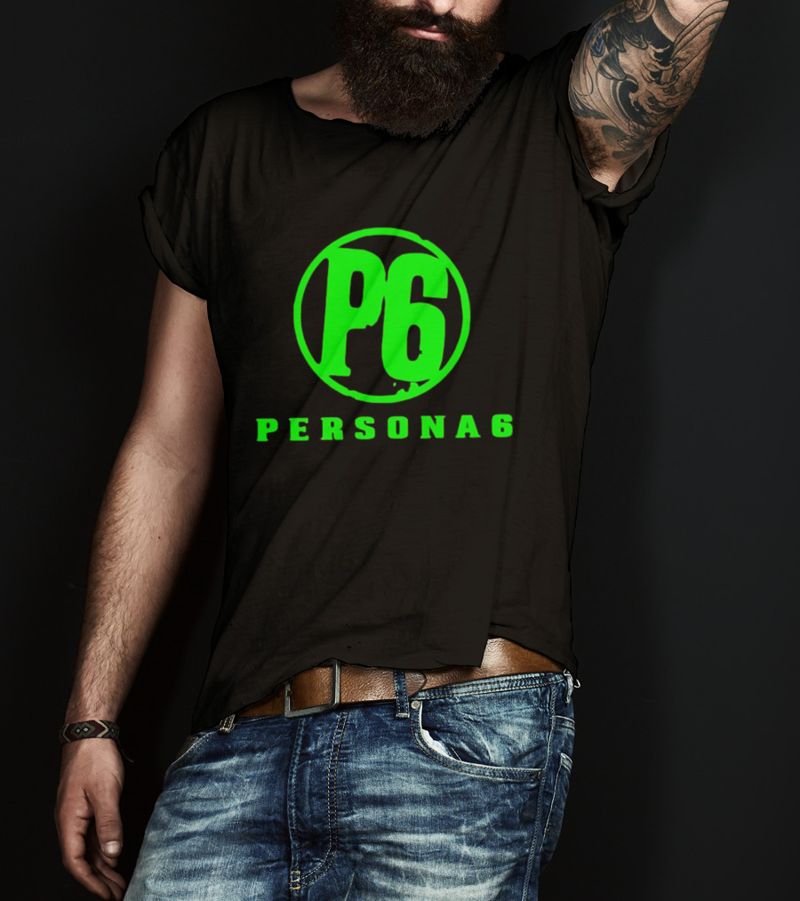 Persona 6 P6 Gaming Series Retro Green T-Shirt