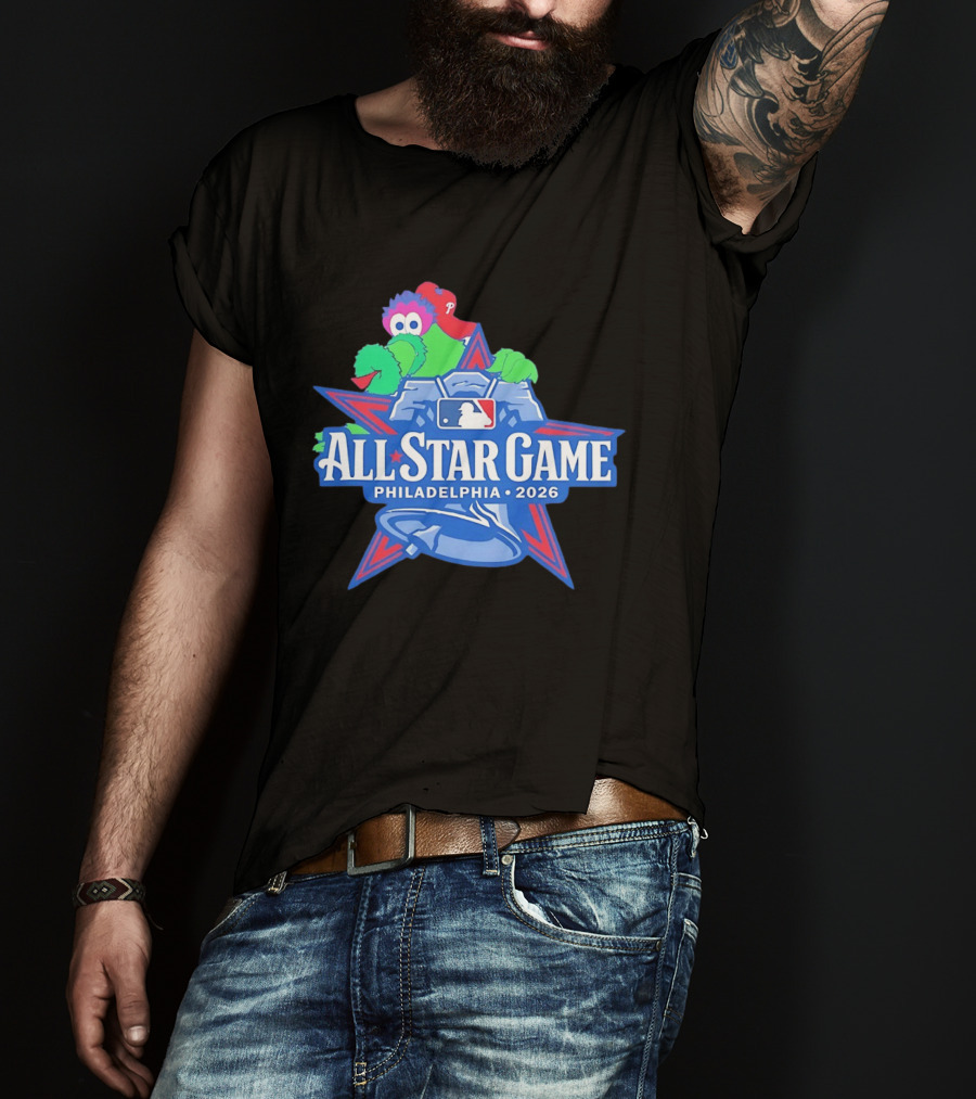 Phillie Phanatic All Star Game Philadelphia 2026 MLB T-Shirt