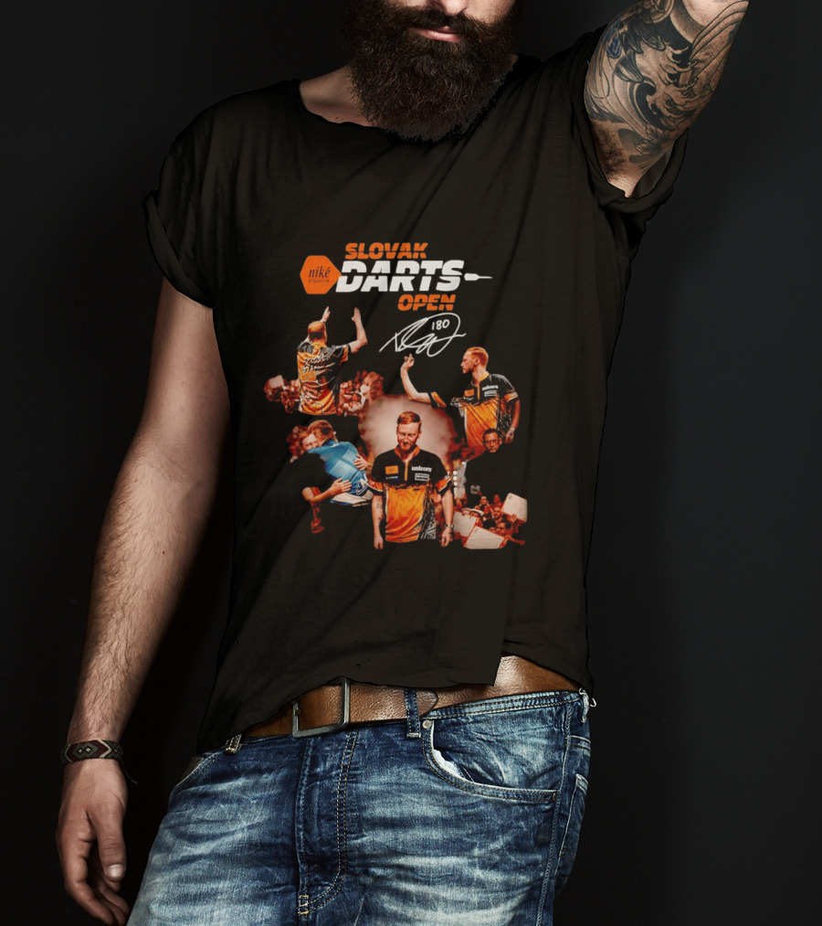 Slovak Darts Open Niké 180 Player Unicorn Sportswear T-Shirt