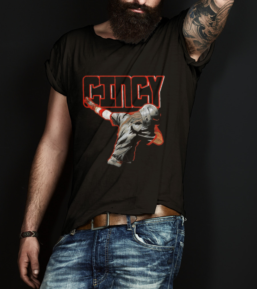 Cincy Elly De La Cruz Cincinnati Reds Baseball T-Shirt