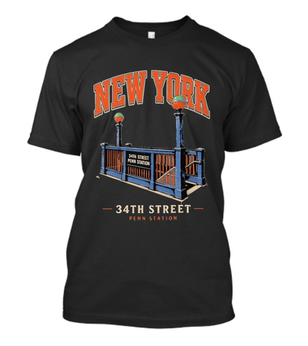 New York 34th Street Penn Station Subway Entrance T-Shirt