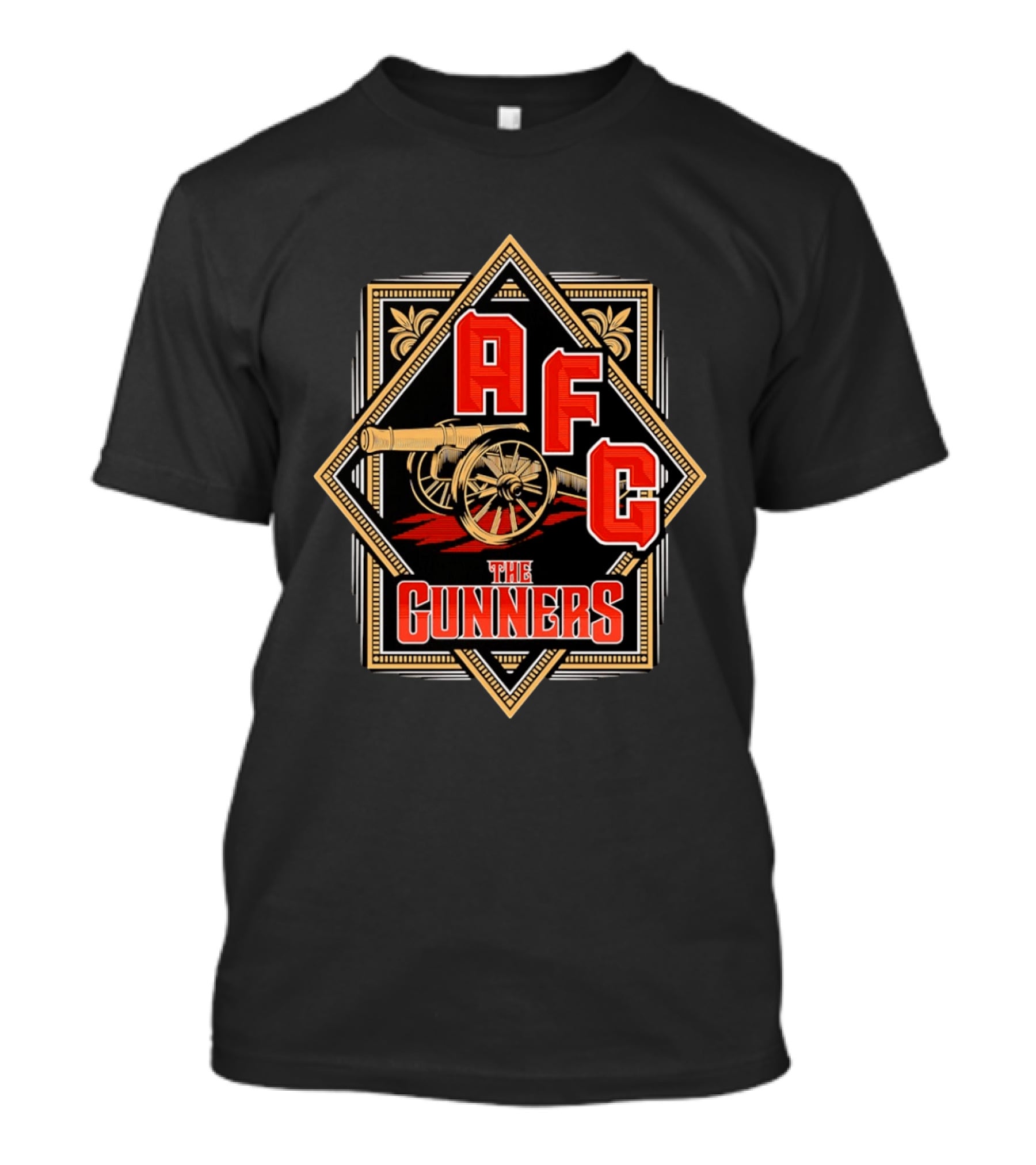 AFC The Gunners Football Cannon Crest T-Shirt