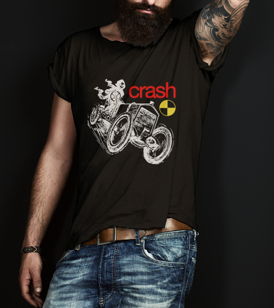 Crash Skeleton Motorcycle Test Dummy T-Shirt