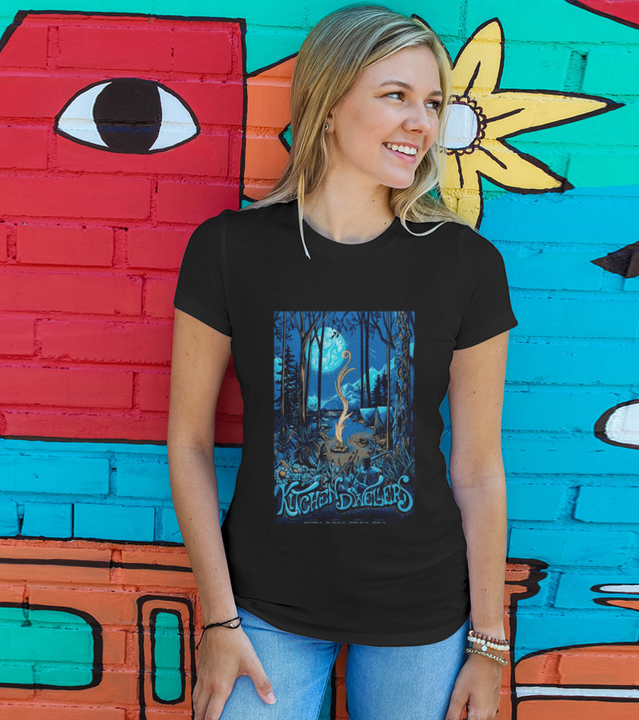 Kitchen Dwellers Live In Crystal Bay Nevada June 25 2026 Concert T-Shirt