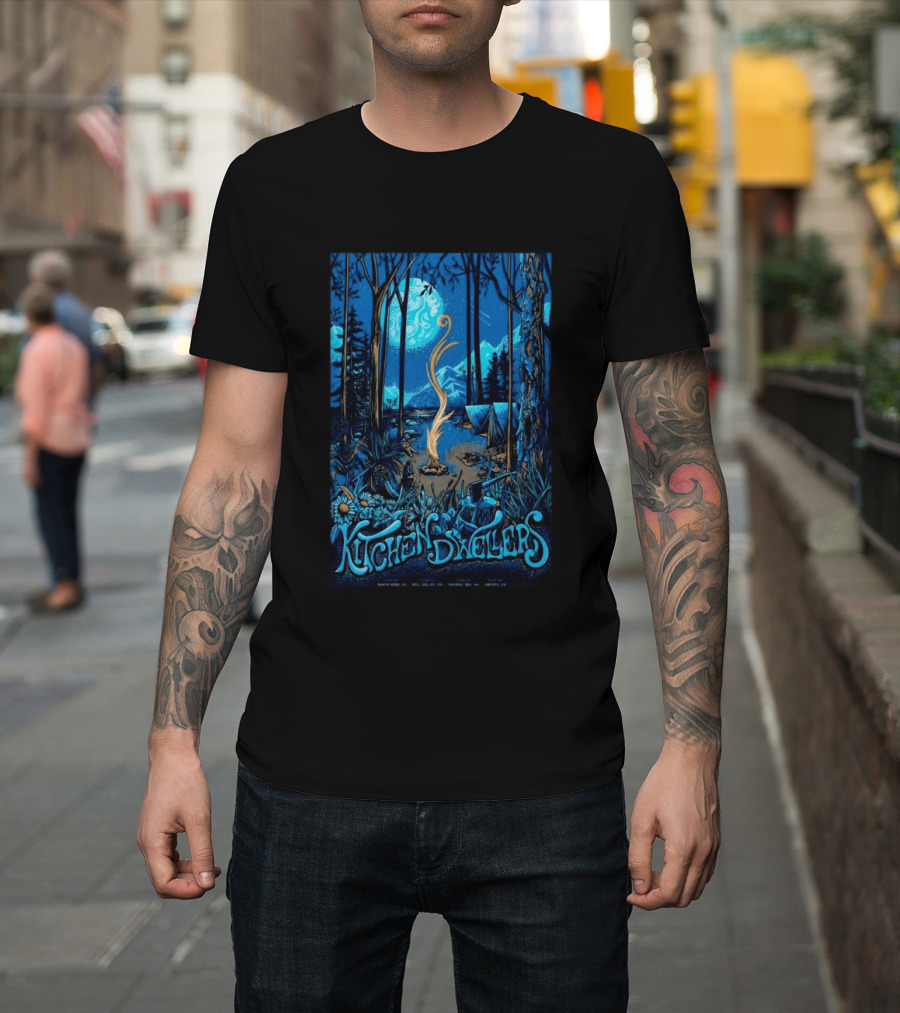 Kitchen Dwellers Live In Crystal Bay Nevada June 25 2026 Concert T-Shirt