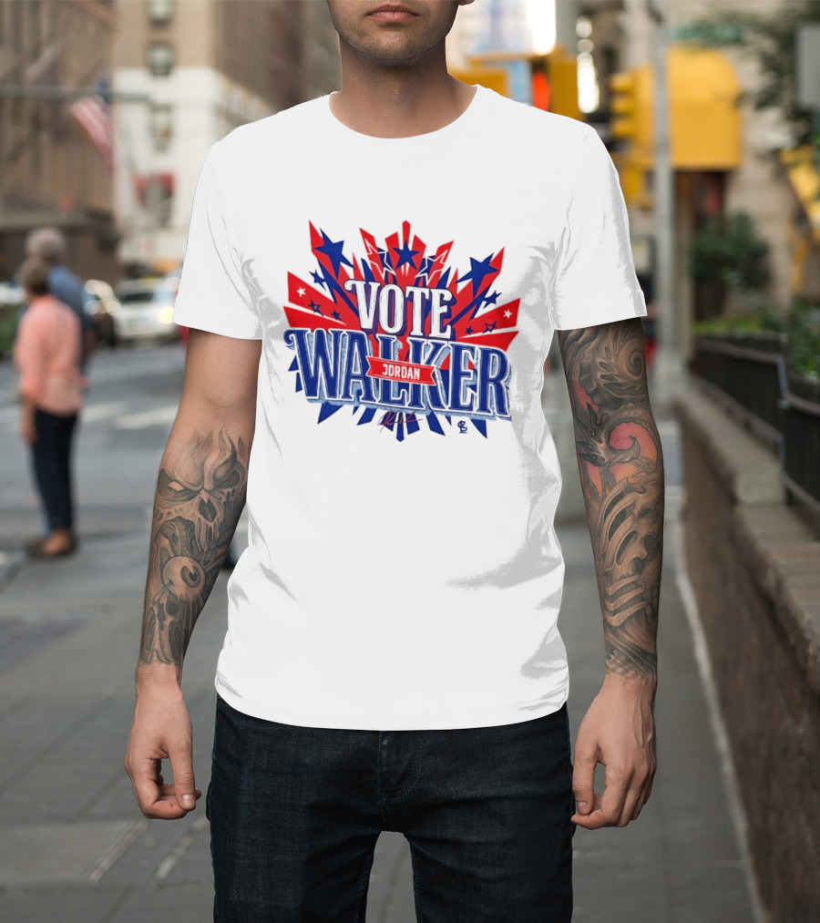 Vote Jordan Walker St Louis Cardinals MLB Stars And Stripes T-Shirt