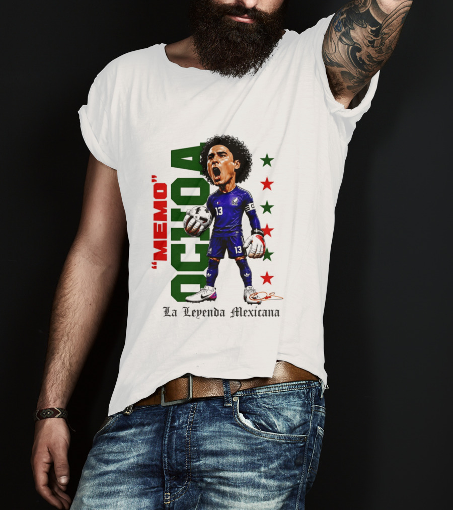 Memo Ochoa La Leyenda Mexicana Mexico National Team T-Shirt