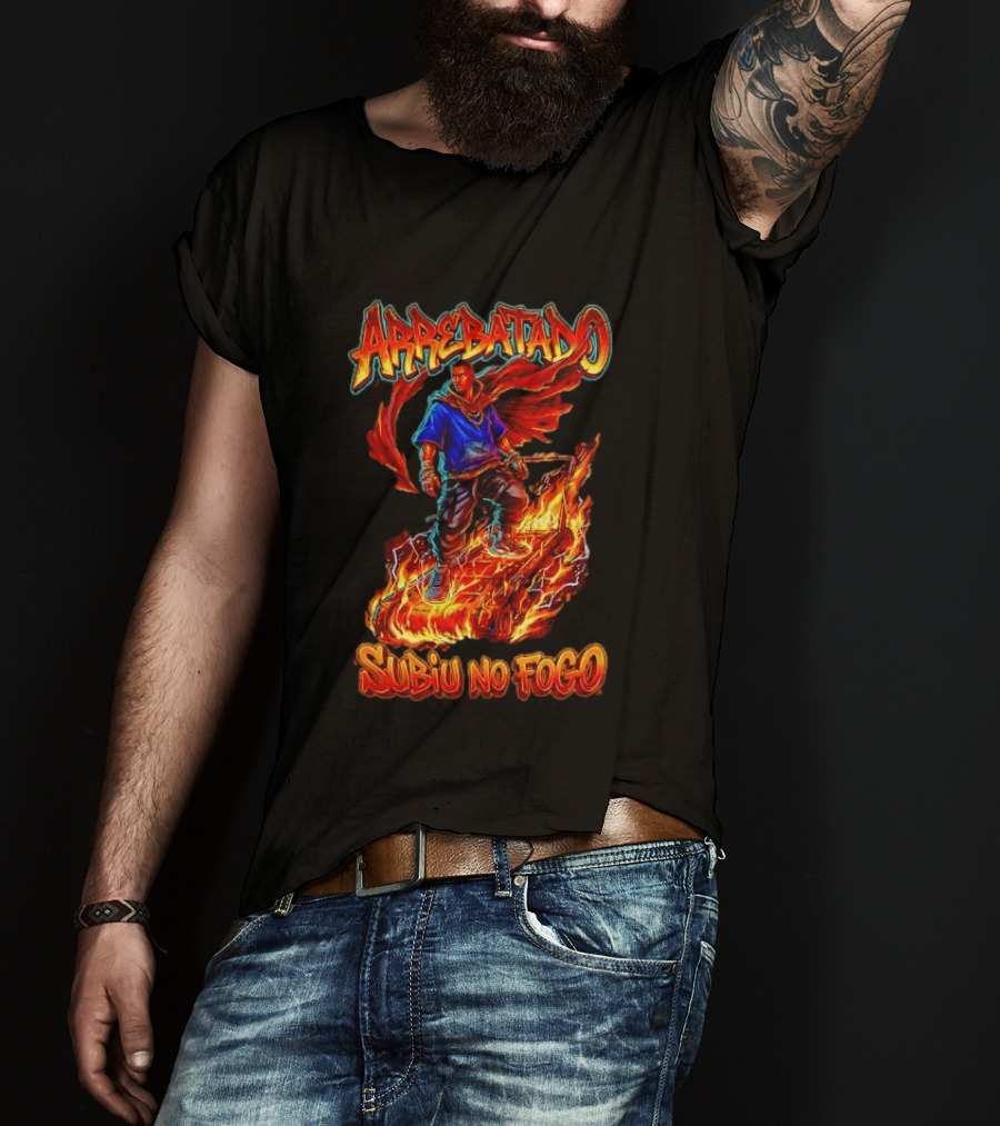 Arrebatado Subiu No Fogo 2 Reis Biblical T-Shirt