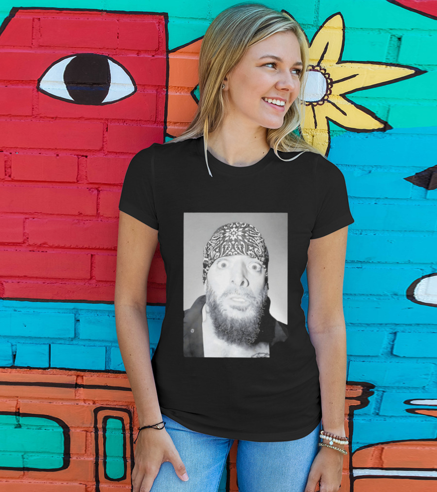 Mark Briscoe Yearbook Photo Bandana T-Shirt