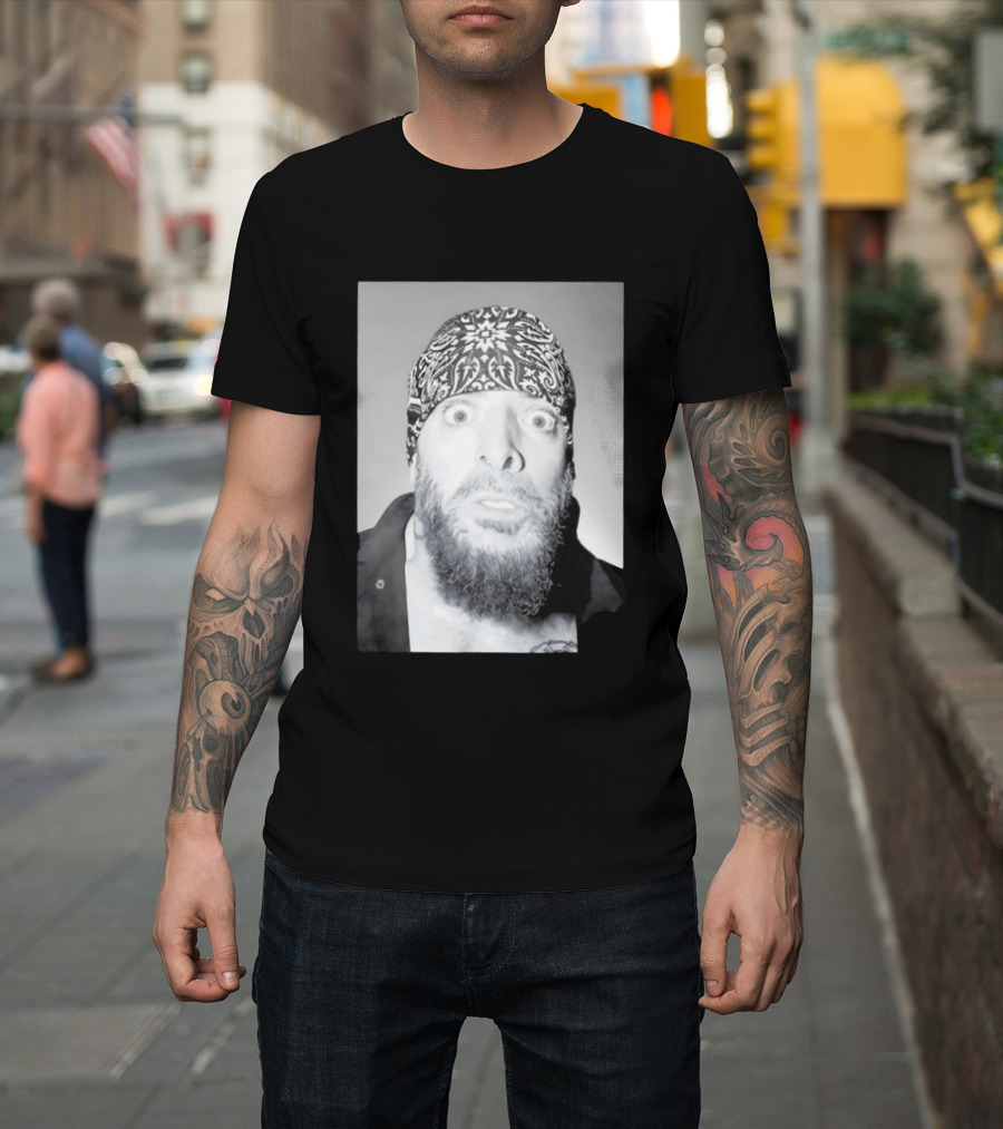 Mark Briscoe Yearbook Photo Bandana T-Shirt