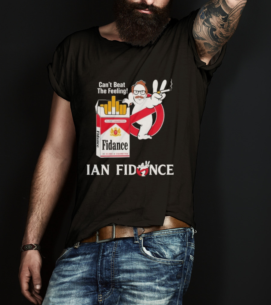 Ian Fidance Can't Beat The Feeling Ghostbusters Marlboro Cigarette T-Shirt
