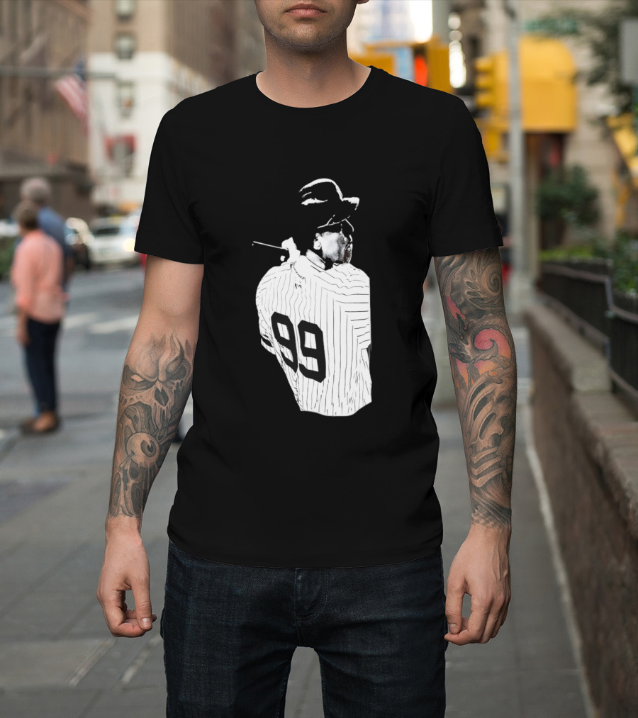New York Yankees Aaron Judge 99 Pinstripes T-Shirt