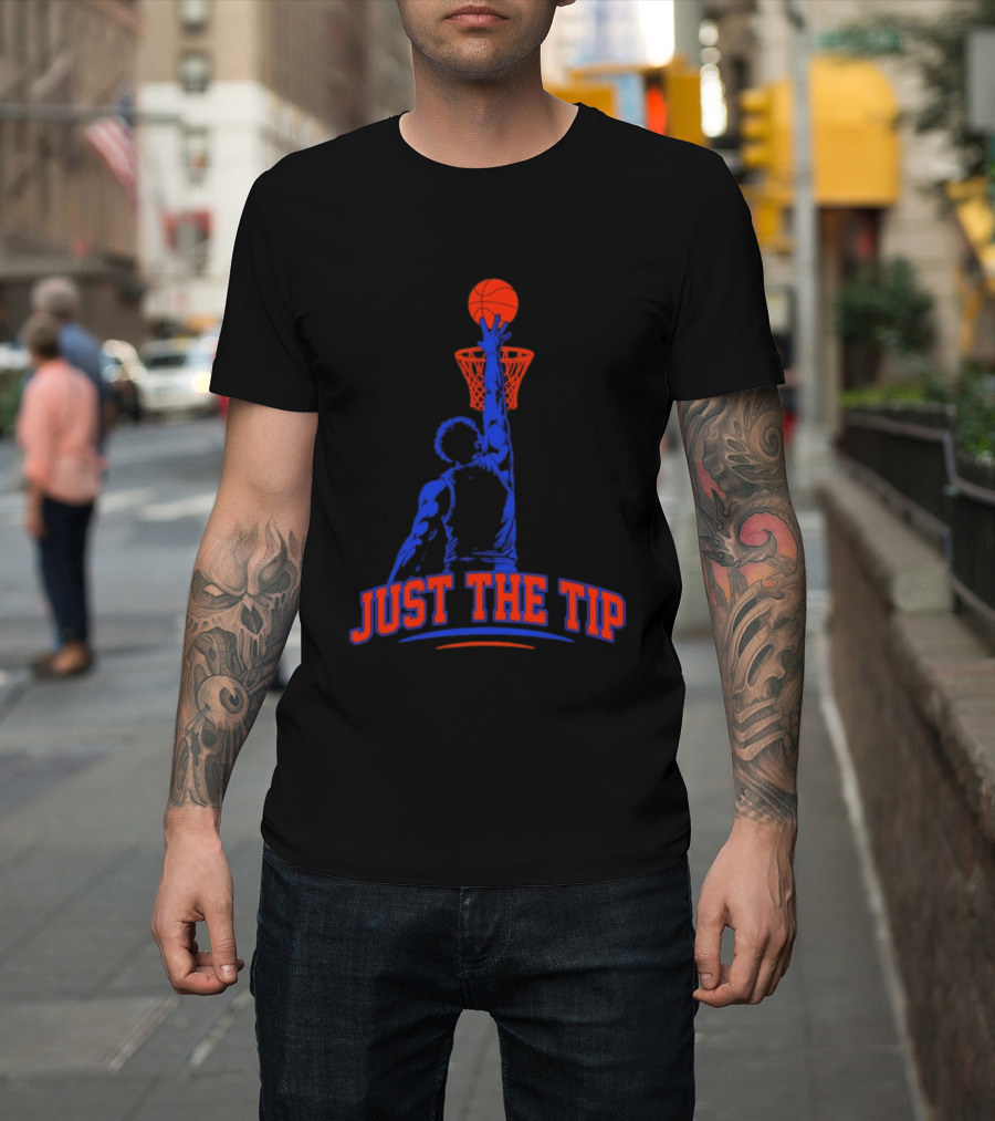 OG Anunoby Knicks Just The Tip Basketball Dunk T-Shirt