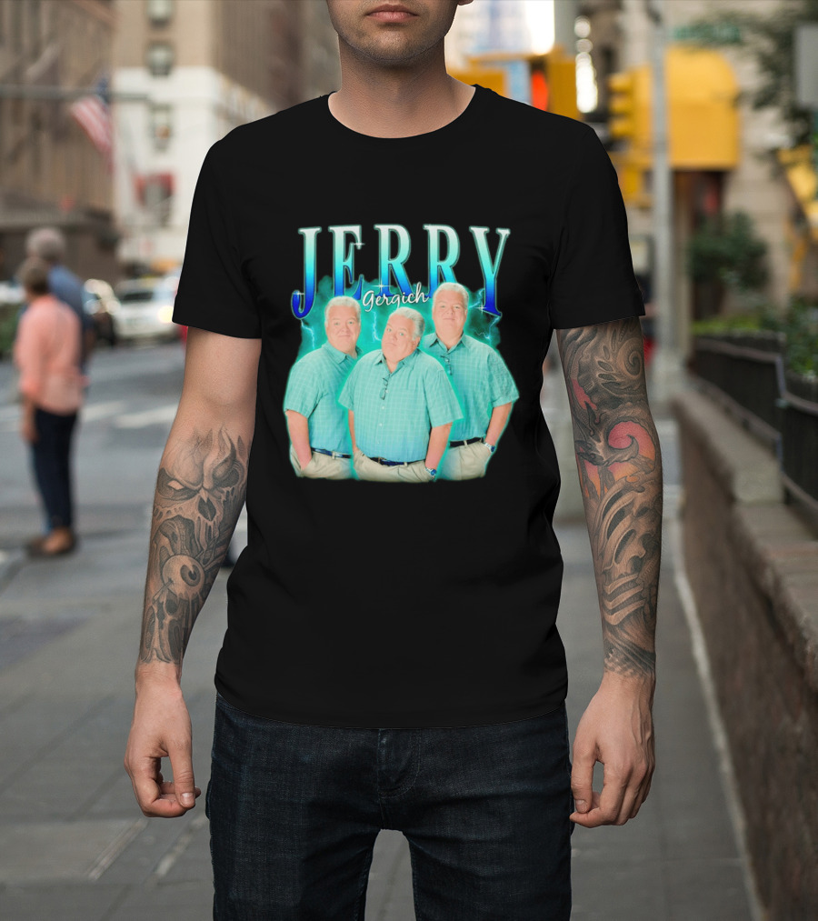 Jerry Gergich Parks And Recreation Retro 90s T-Shirt