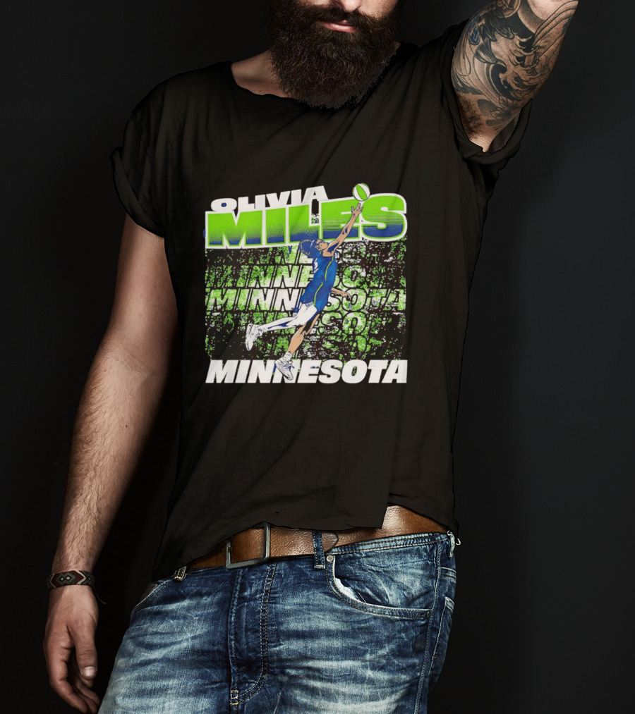Olivia Miles Minnesota Basketball Street T-Shirt