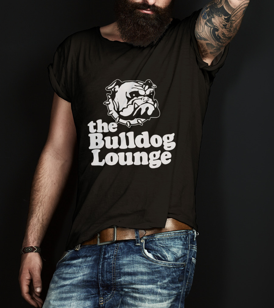 The Bulldog Lounge Classic Bulldog Head T-Shirt