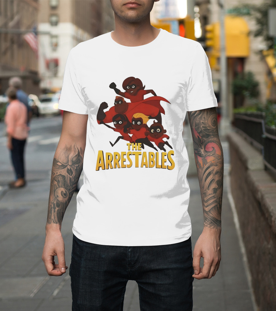 The Arrestables Family Team Superhero T-Shirt