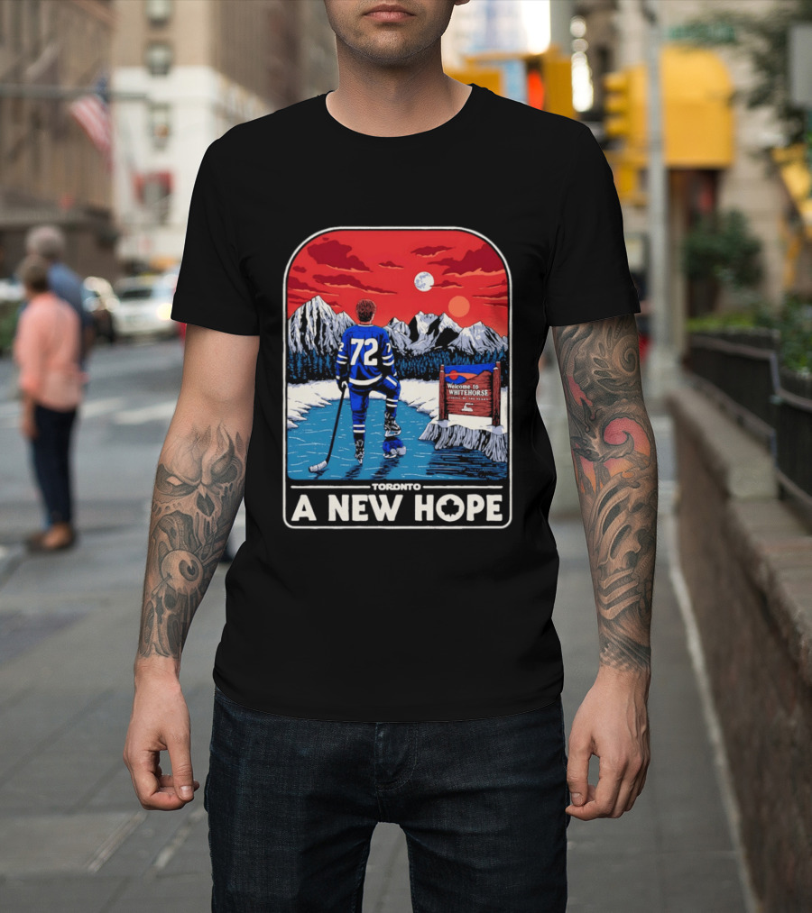 Toronto A New Hope Welcome To Whitehorse Hockey Yukon T-Shirt