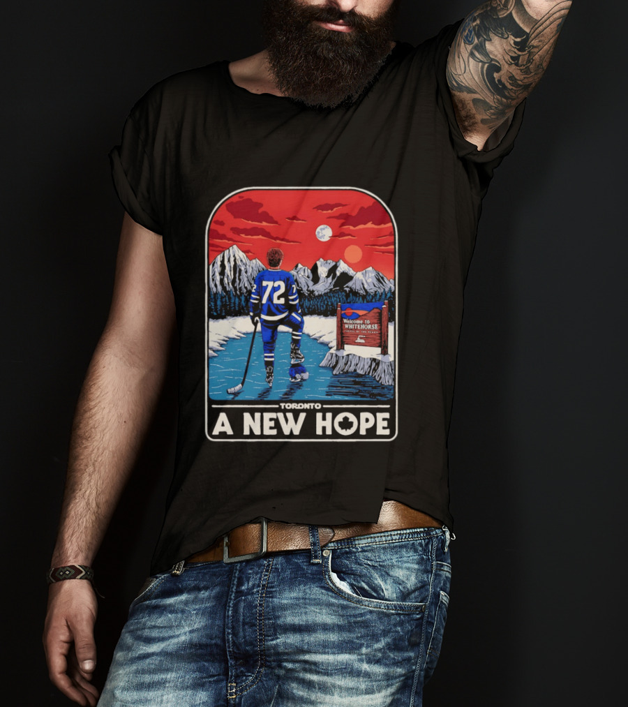 Toronto A New Hope Welcome To Whitehorse Hockey Yukon T-Shirt