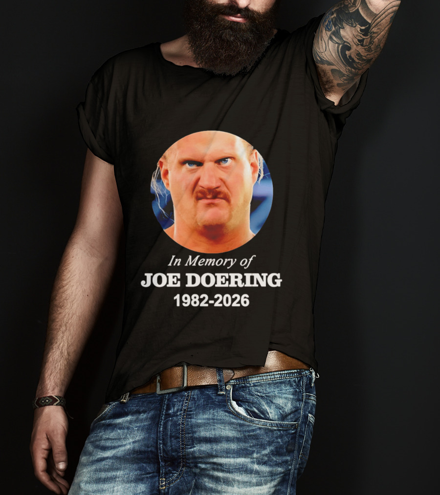 In Memory Of Joe Doering 1982 2026 Wrestling T-Shirt