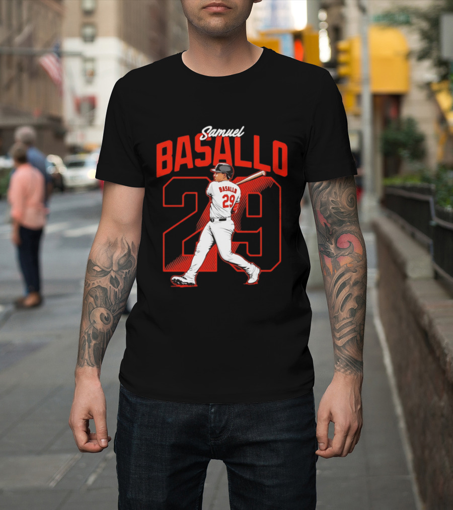 Samuel Basallo 29 Baltimore Orioles Baseball Player T-Shirt