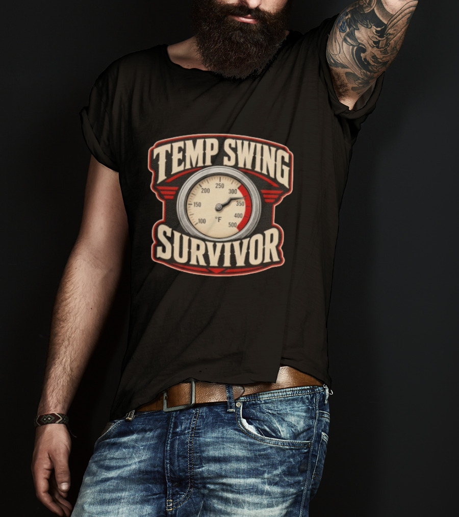 Temp Swing Survivor Thermometer T-Shirt