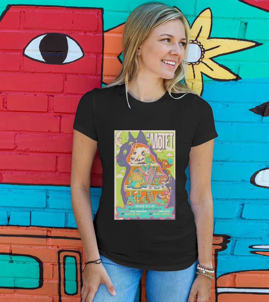 The Motet Plays Jamiroquai Halloween 2026 Cervantes Denver Concert Funk Is Dead Diggin' Dirt The Jauntee T-Shirt