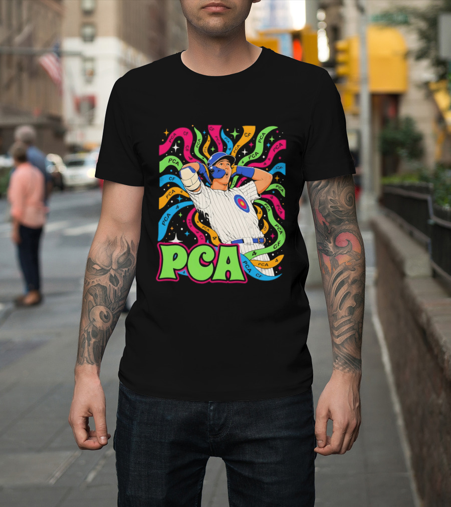 PCA Pete Crow Armstrong Chicago Cubs 90s MLB Baseball T-Shirt