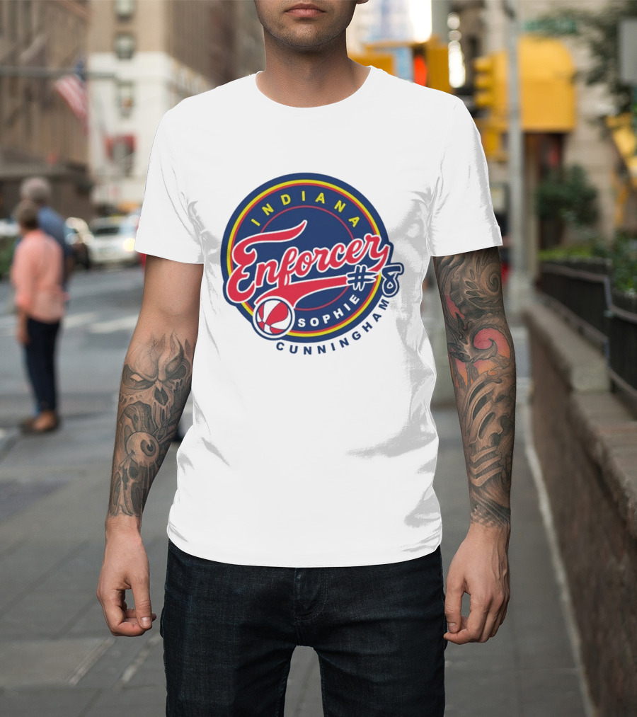 Indiana Enforcer Sophie Cunningham #8 T-Shirt