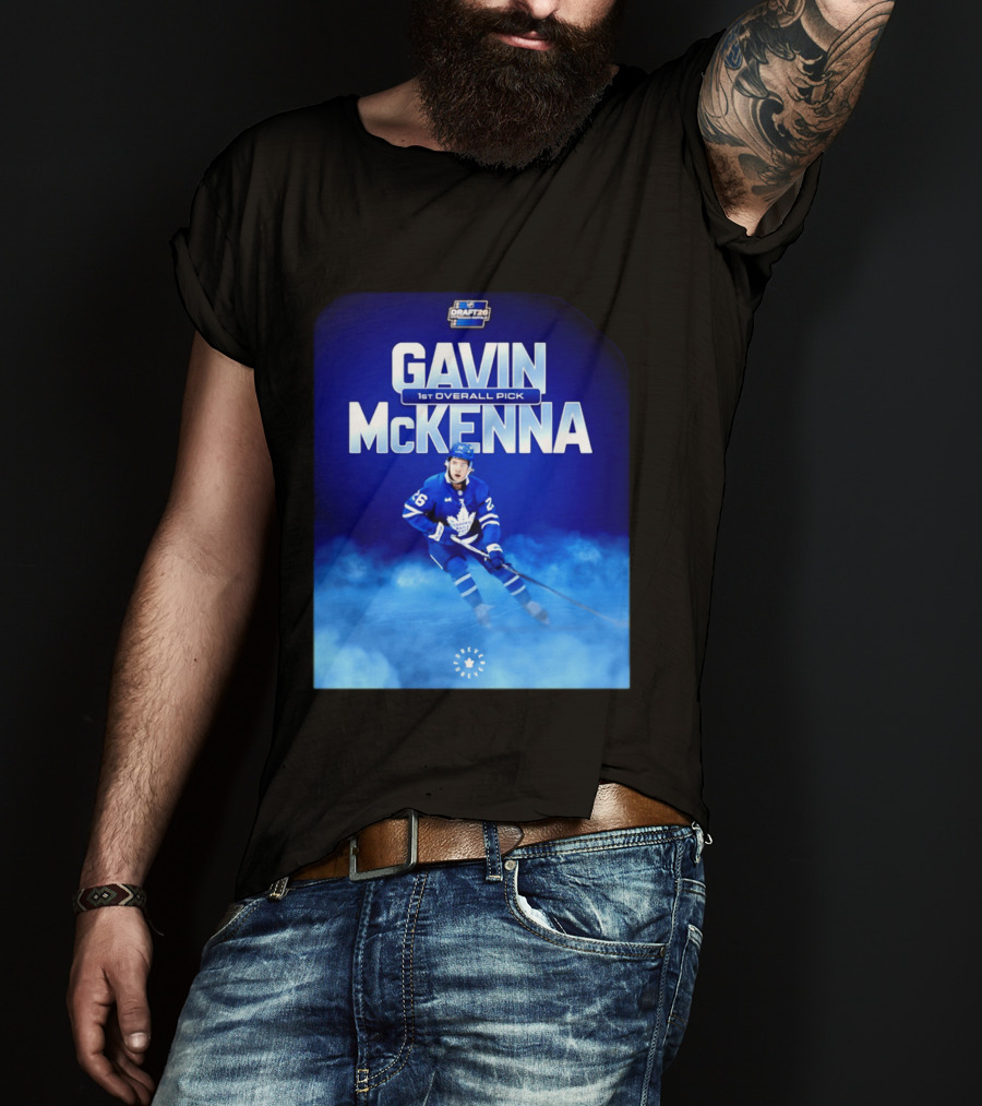 Gavin McKenna 1st Overall Pick 2026 NHL Draft Toronto Maple Leafs T-Shirt