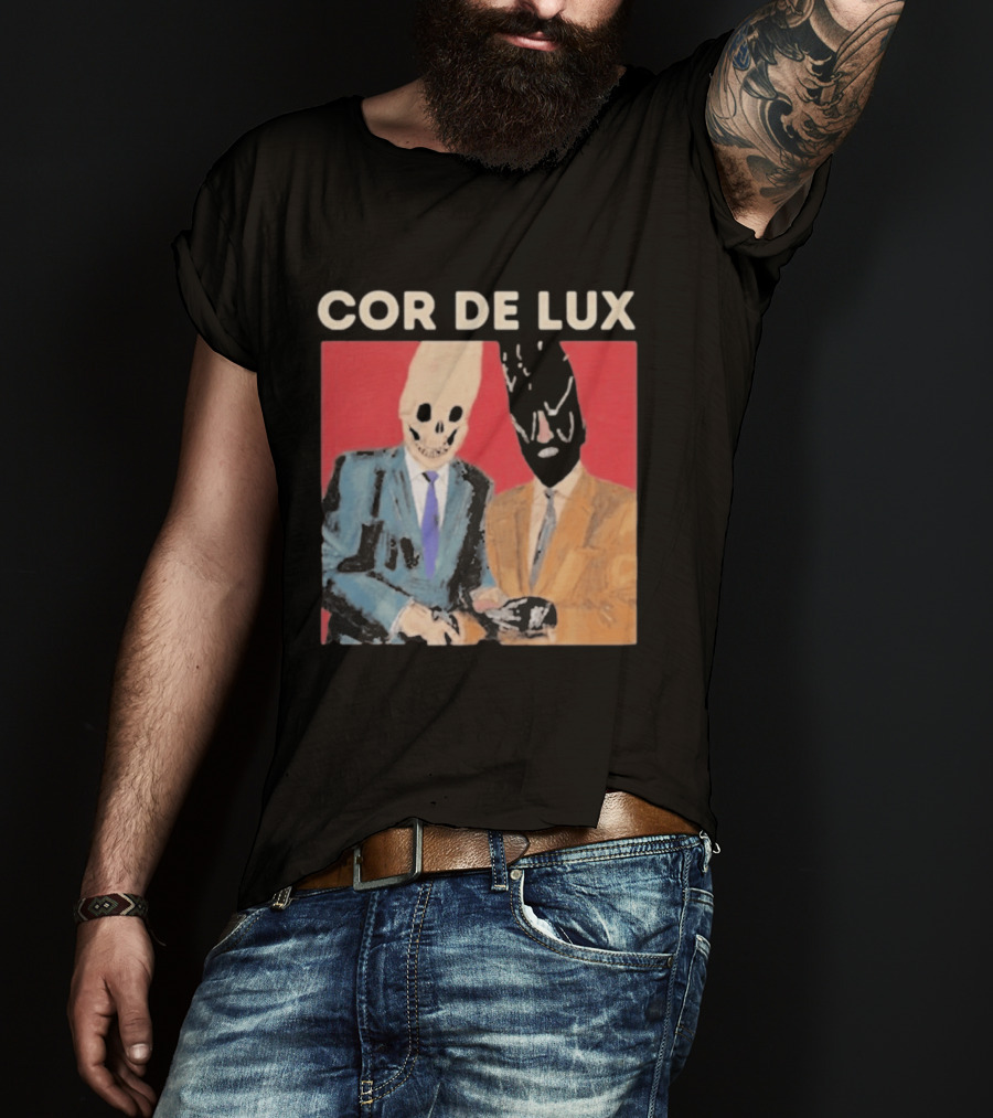 COR DE LUX Surreal Suited Figures T-Shirt