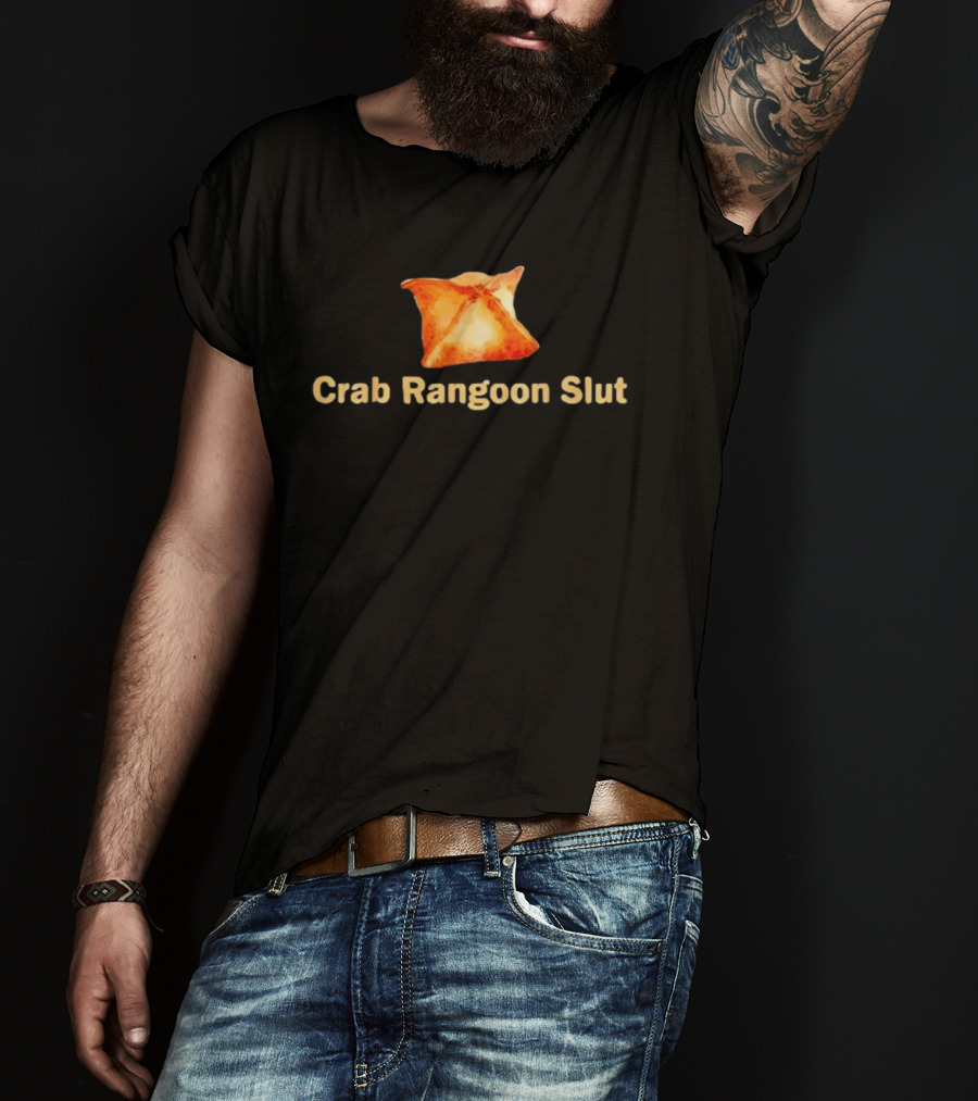 Crab Rangoon Slut Food Chinese Takeout T-Shirt