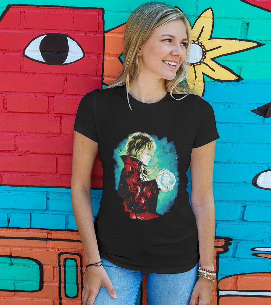 Labyrinth Jareth And Sarah Magic Orb T-Shirt