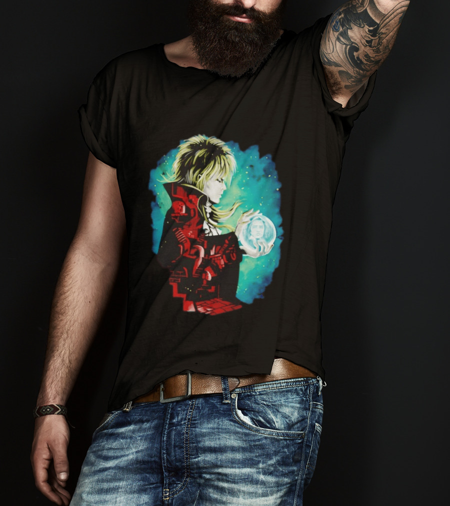 Labyrinth Jareth And Sarah Magic Orb T-Shirt