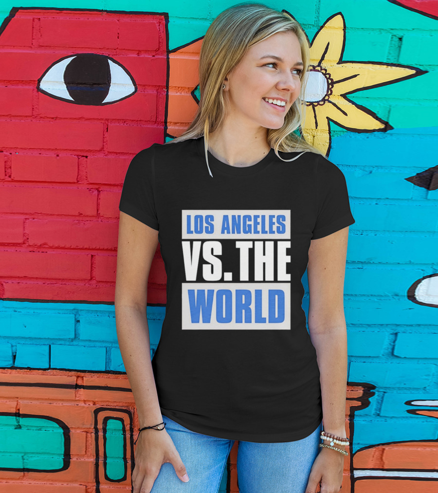 Los Angeles Dodgers Versus The World Sports Fan T-Shirt