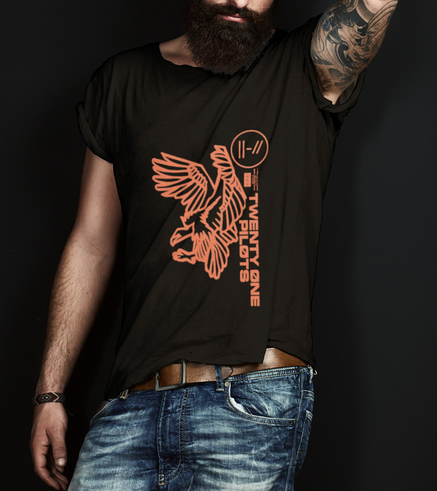 Twenty One Pilots Trench Vulture La Prima Estate Festival T-Shirt