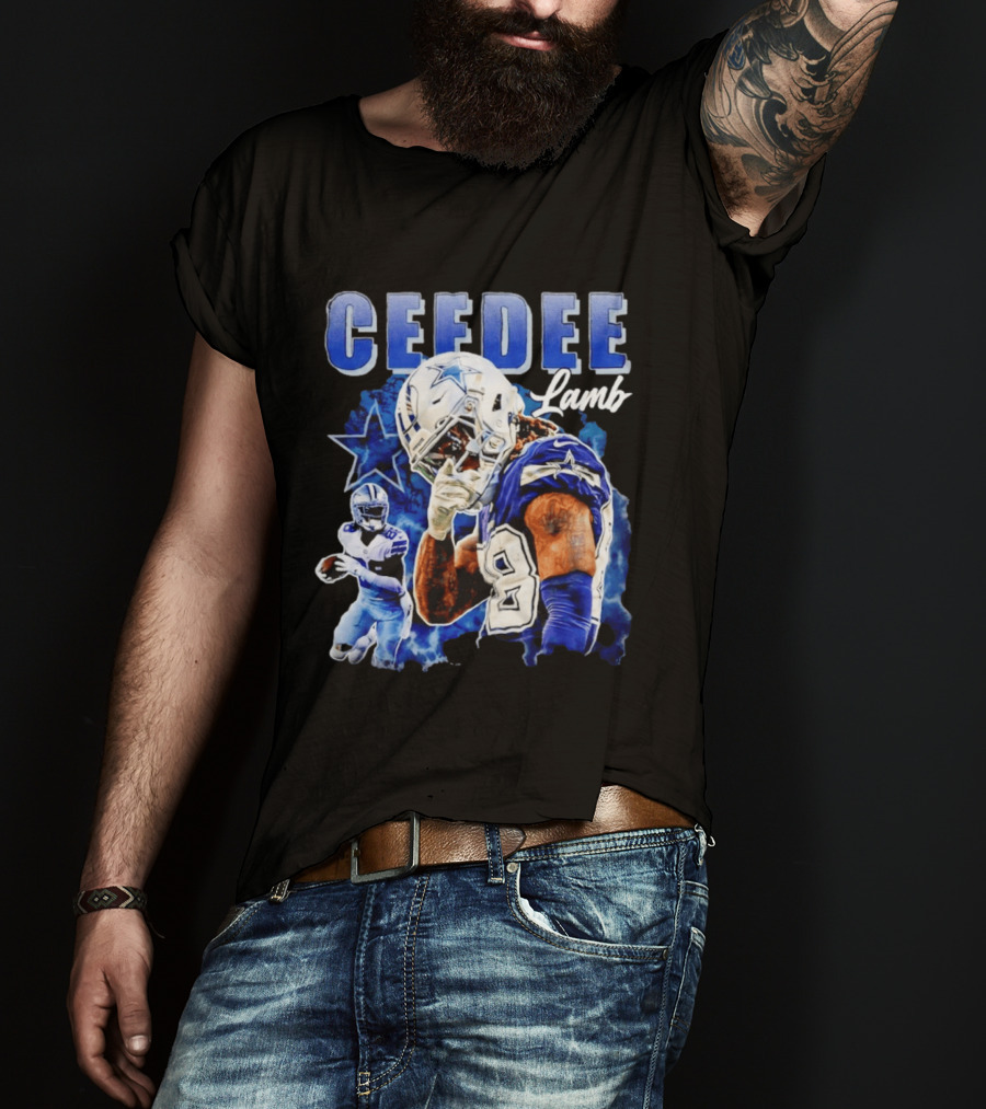 CeeDee Lamb Dallas Cowboys 88 NFL Draft Player 2026 T-Shirt