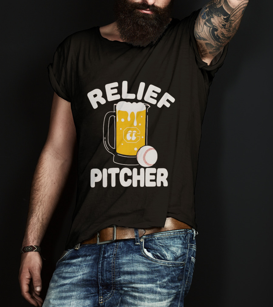 Chattanooga Lookouts Relief Pitcher Beer Baseball C T-Shirt