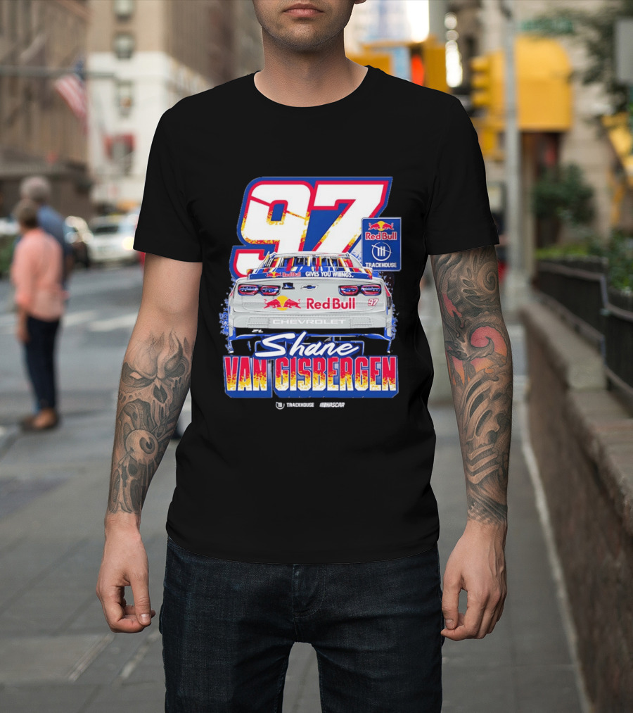 Shane Van Gisbergen 97 Red Bull Trackhouse NASCAR Chevrolet T-Shirt