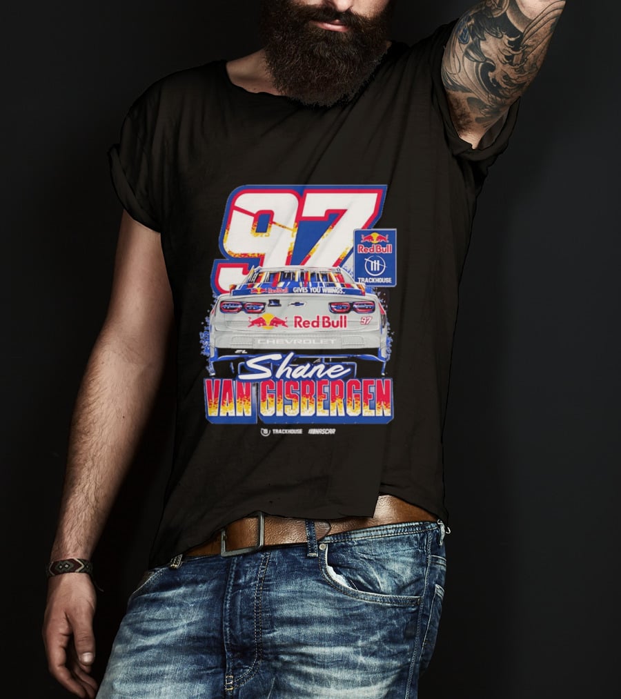 Shane Van Gisbergen 97 Red Bull Trackhouse NASCAR Chevrolet T-Shirt