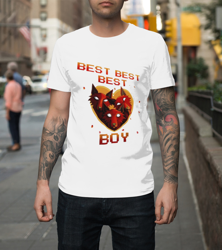 BEST BEST BEST BOY Fox Trio T-Shirt