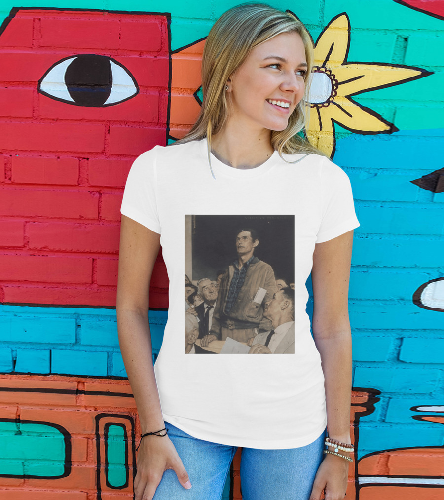 Norman Rockwell Four Freedoms 1943 Freedom Of Speech Timeless T-Shirt
