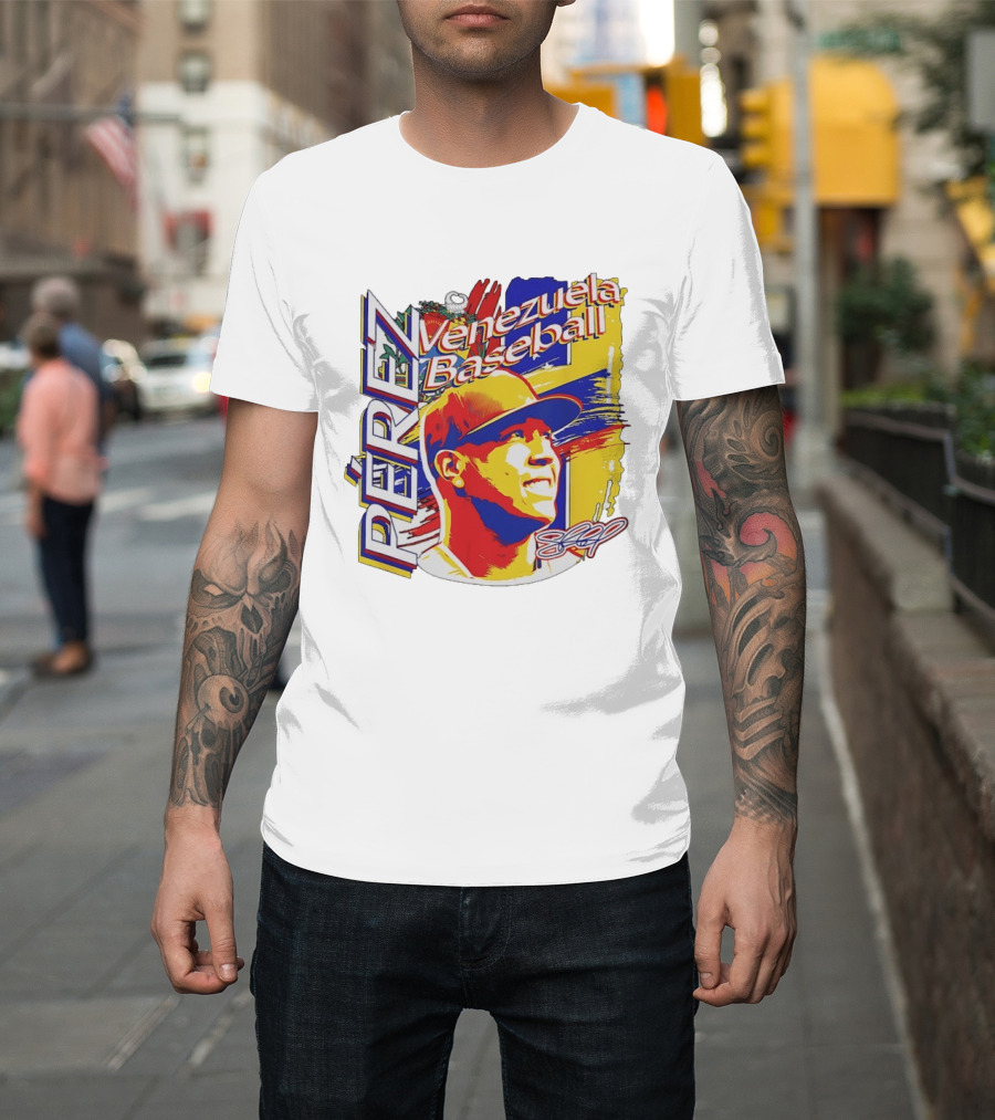 Perez Venezuela Baseball Salvador MLB International T-Shirt