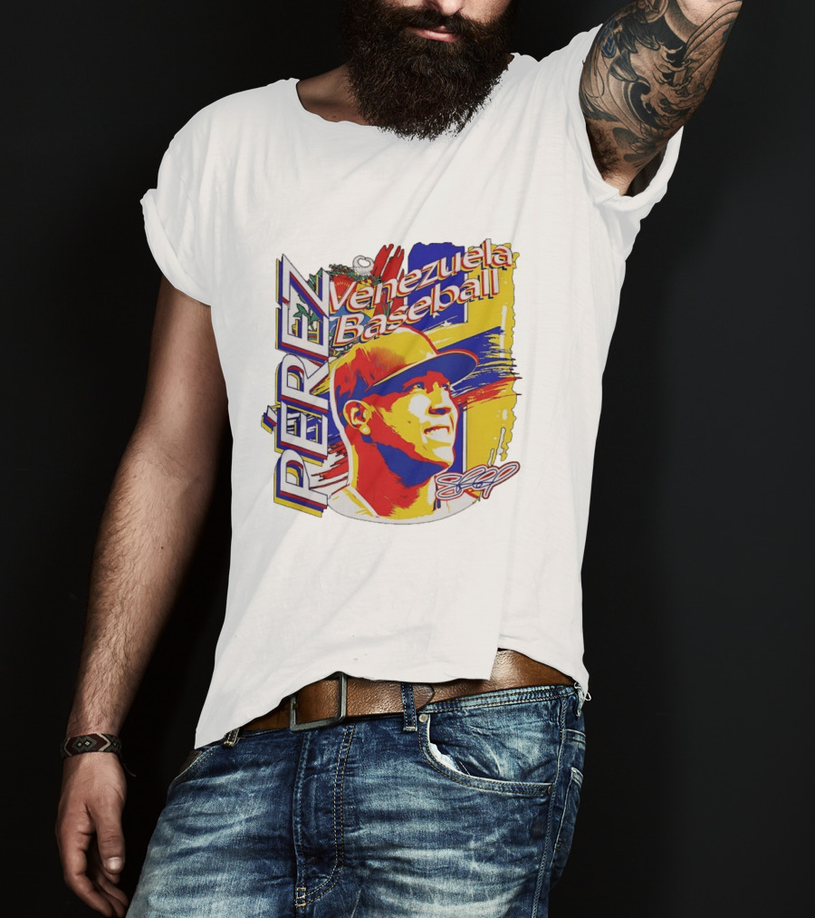 Perez Venezuela Baseball Salvador MLB International T-Shirt