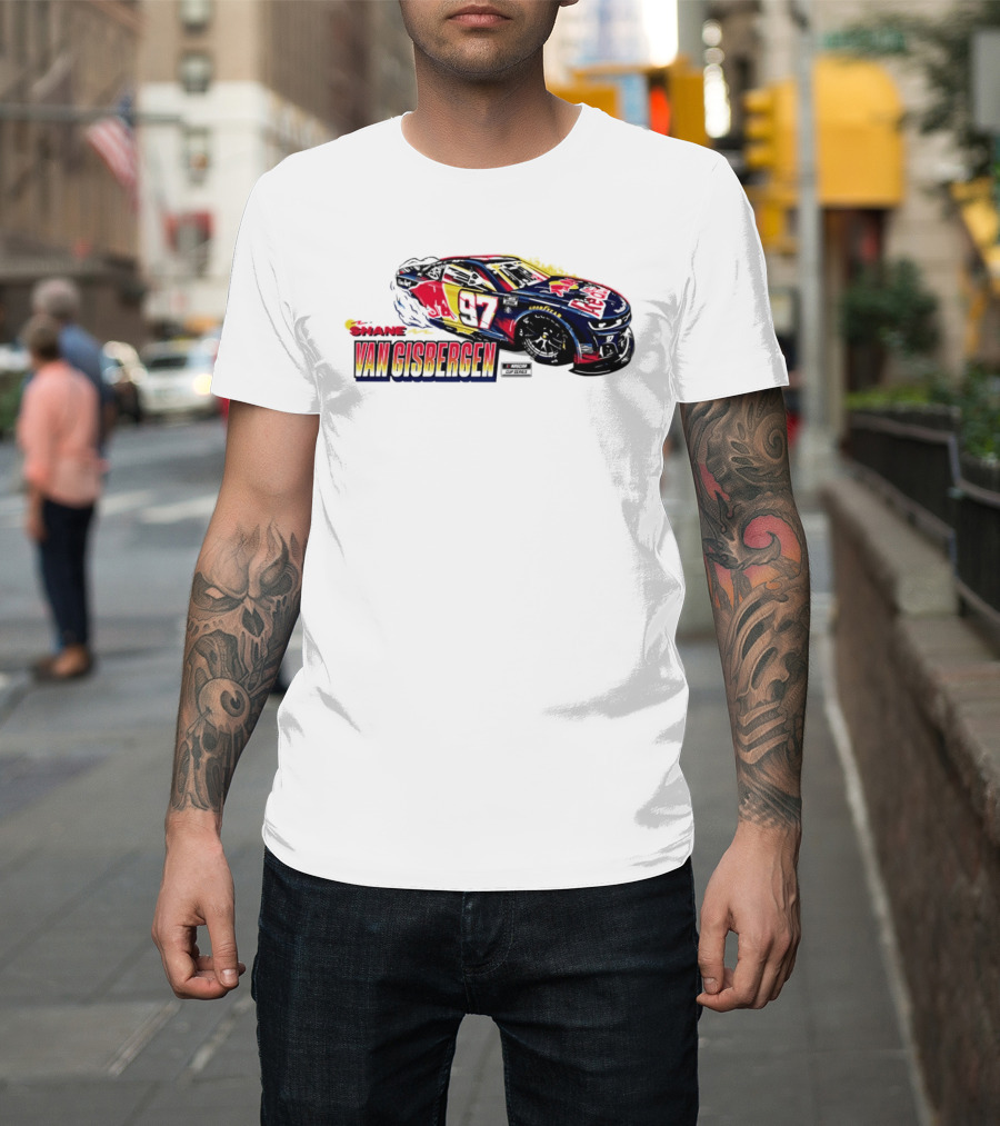 Shane Van Gisbergen 97 Red Bull Sonoma NASCAR Cup Series T-Shirt