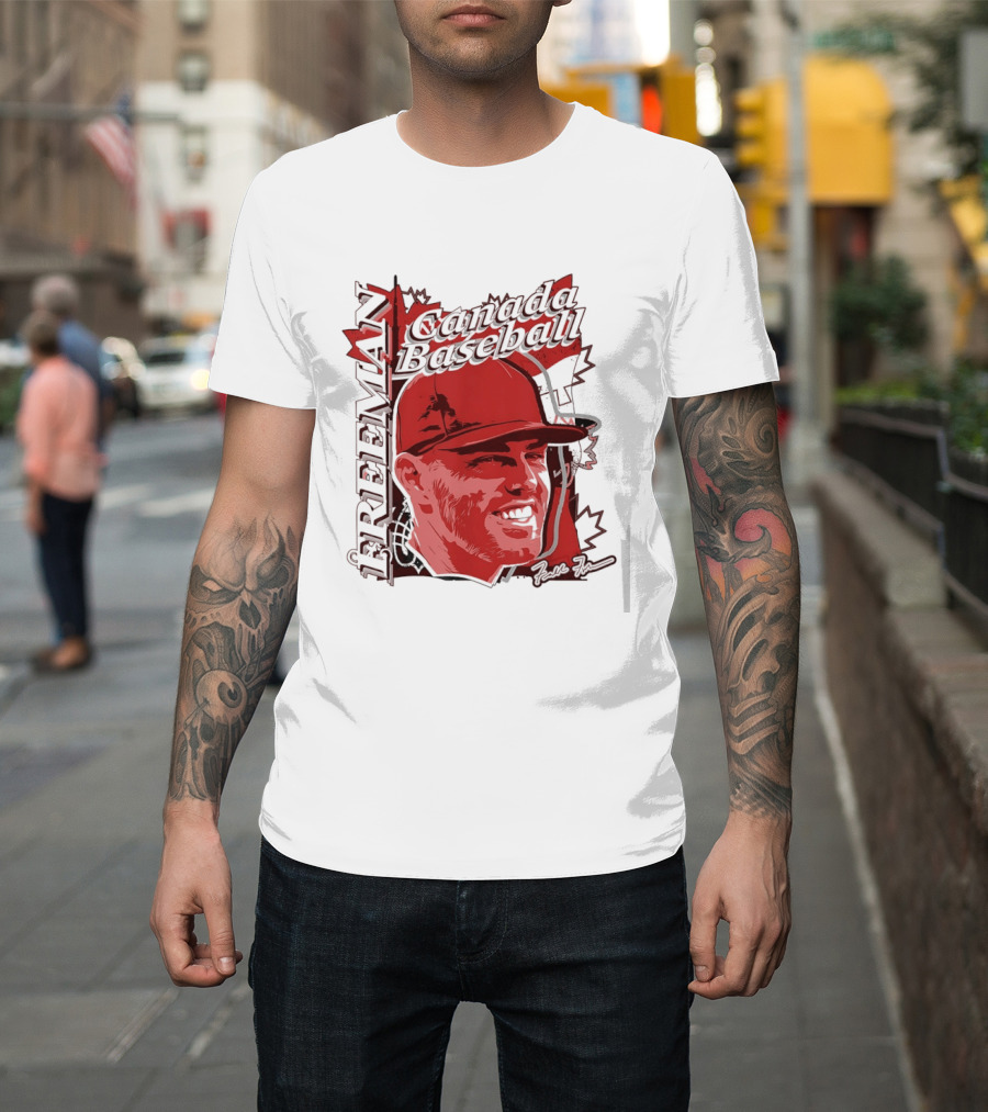 Freddie Freeman Canada Baseball MLB T-Shirt