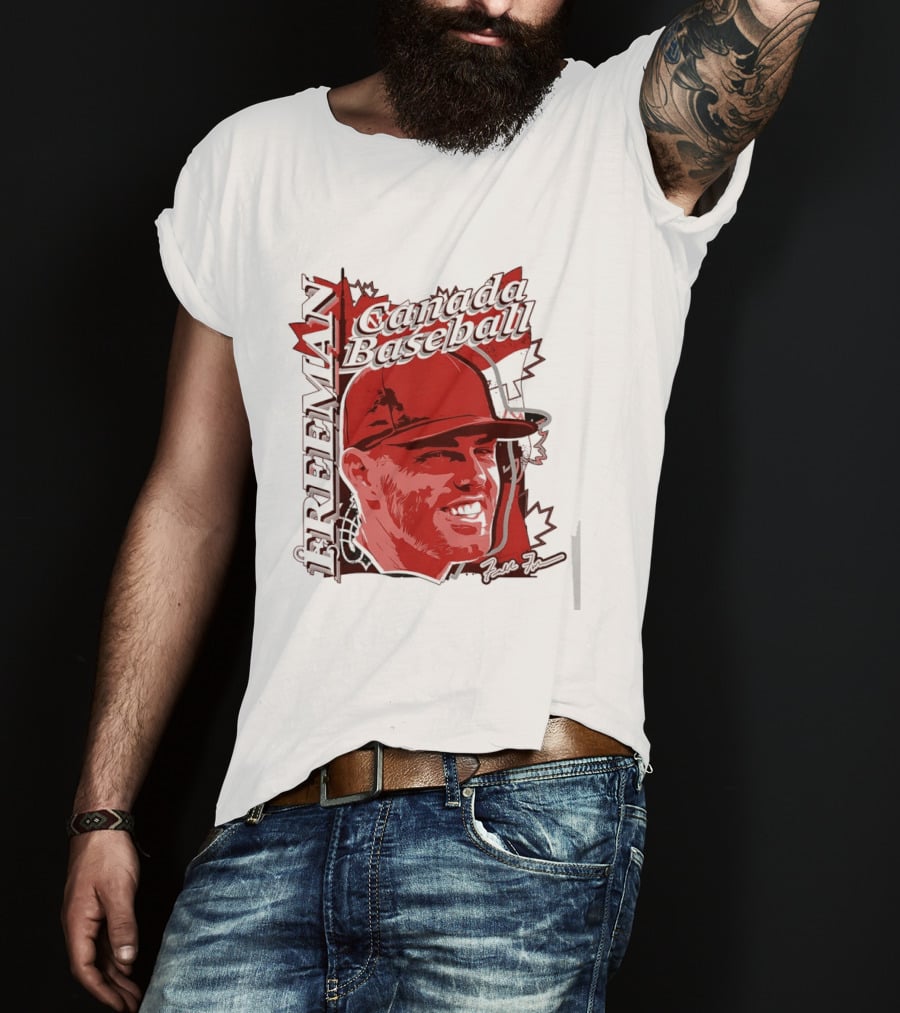 Freddie Freeman Canada Baseball MLB T-Shirt