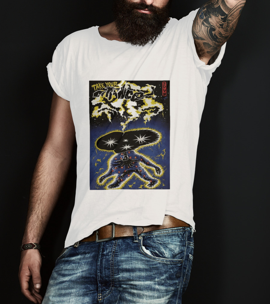 Take Your Chance SLW Electric Cosmic Figure Explosion T-Shirt