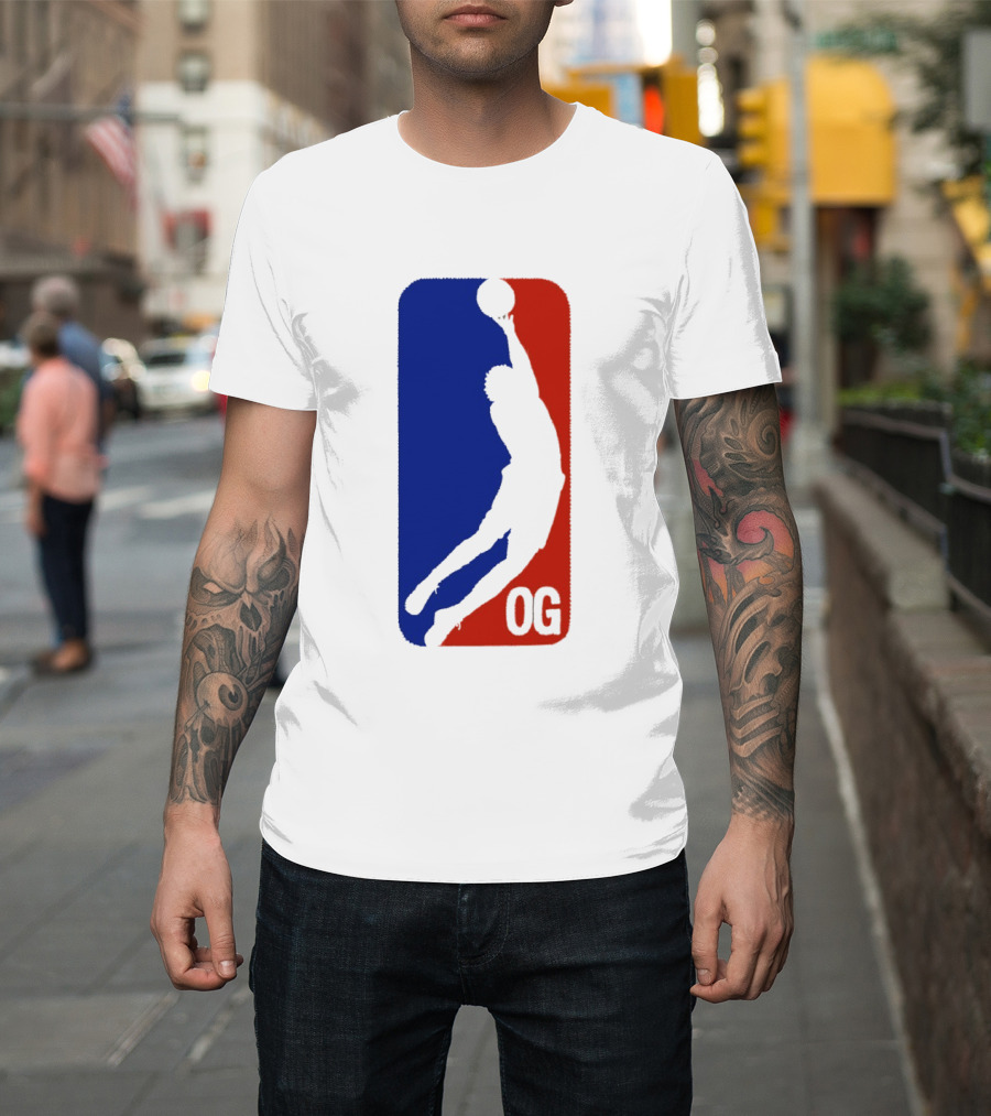 OG Anunoby NBA Basketball Icon Dunk T-Shirt